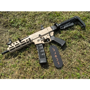 Pistolet samopowtarzalny Mohac, FDE, zestaw z wielofunkcyjnym urządzeniem wylotowym, kat. B9, prod. Huglu/Turcja/2025, kal. 9x19